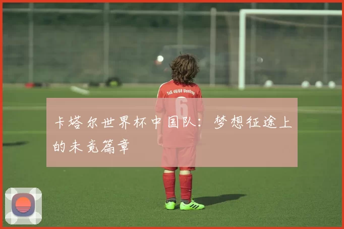 卡塔尔世界杯中国队:梦想征途上的未竟篇章