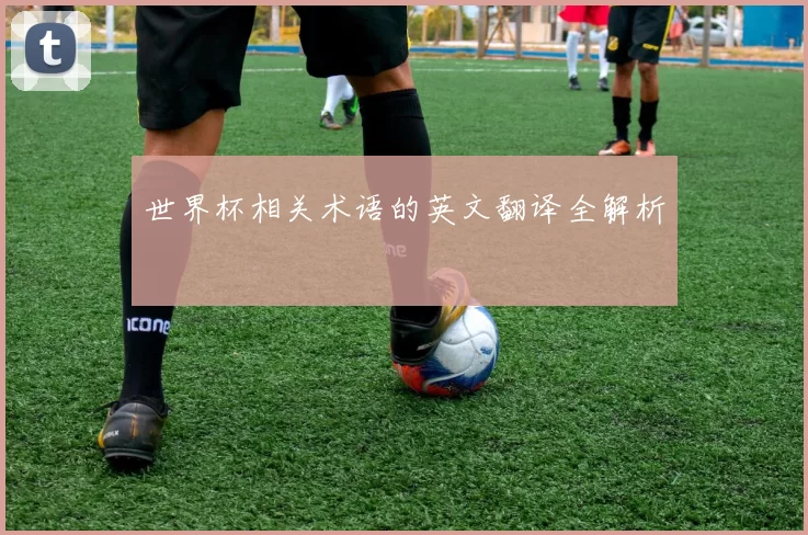 世界杯相关术语的英文翻译全解析